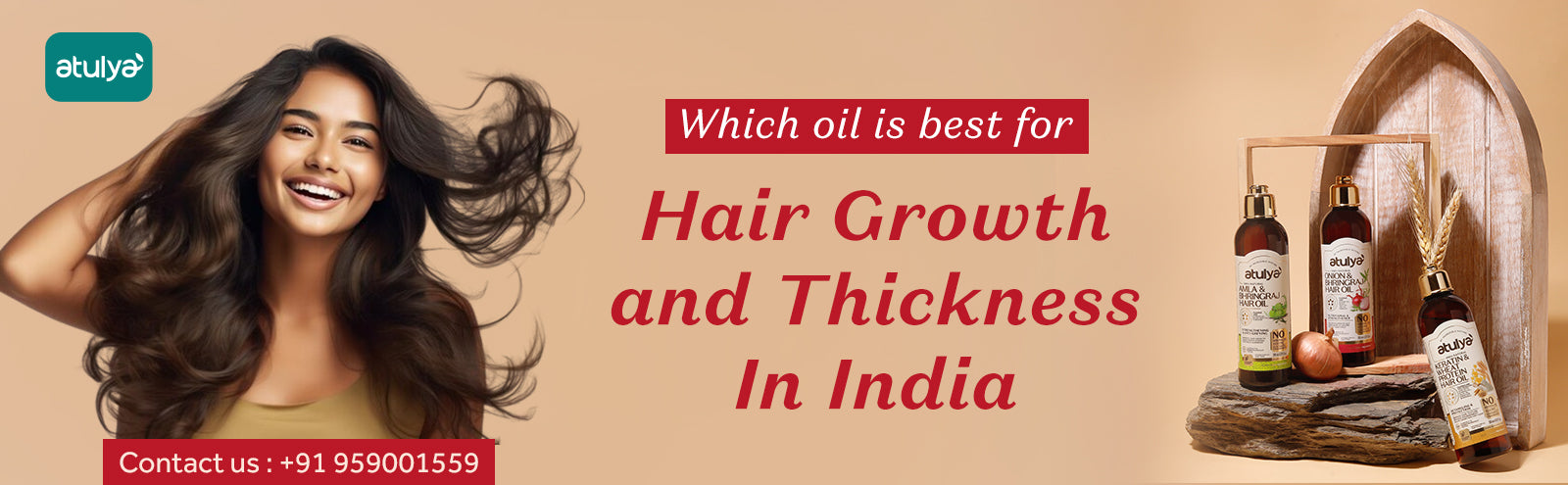 Which oil is best for hair growth and thickness in India
