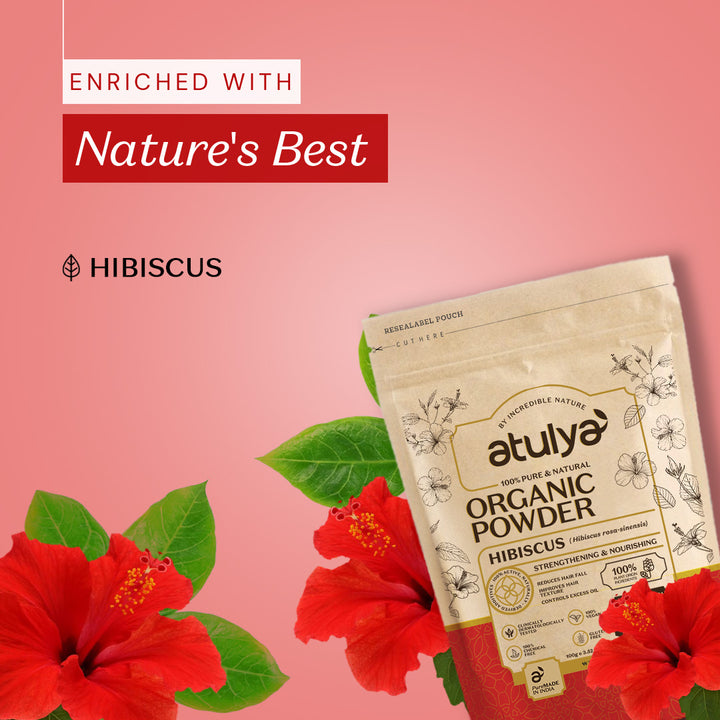 atulya Organic Hibiscus Powder - 100gm