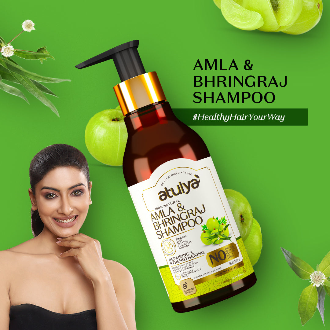 atulya Amla & Bhringraj Shampoo - 300ml