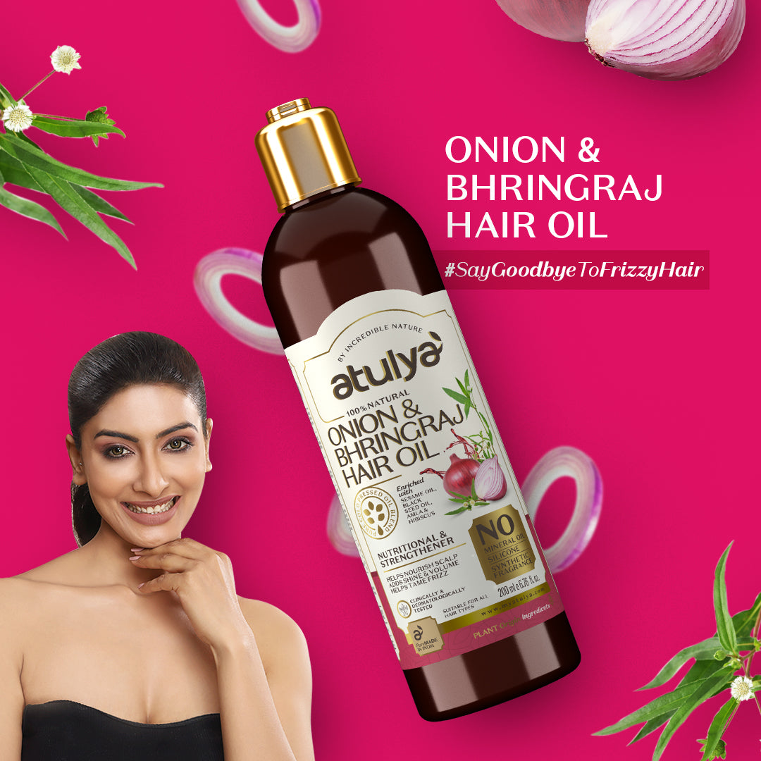 atulya Onion & Bhringraj Hair Oil - 200ml