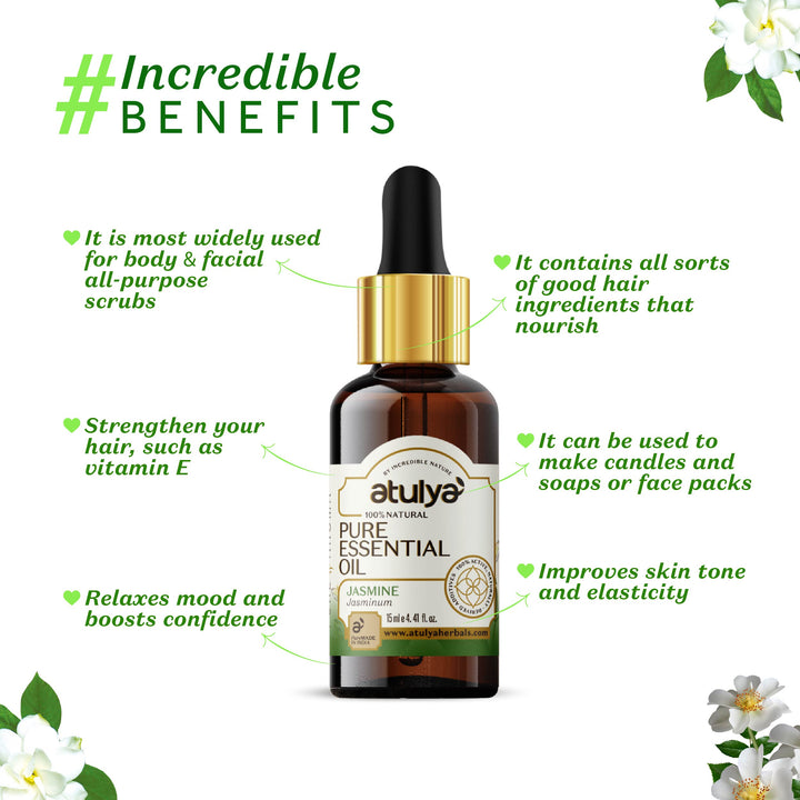 atulya Incredible Benefits of Jasmine Essential Oil
